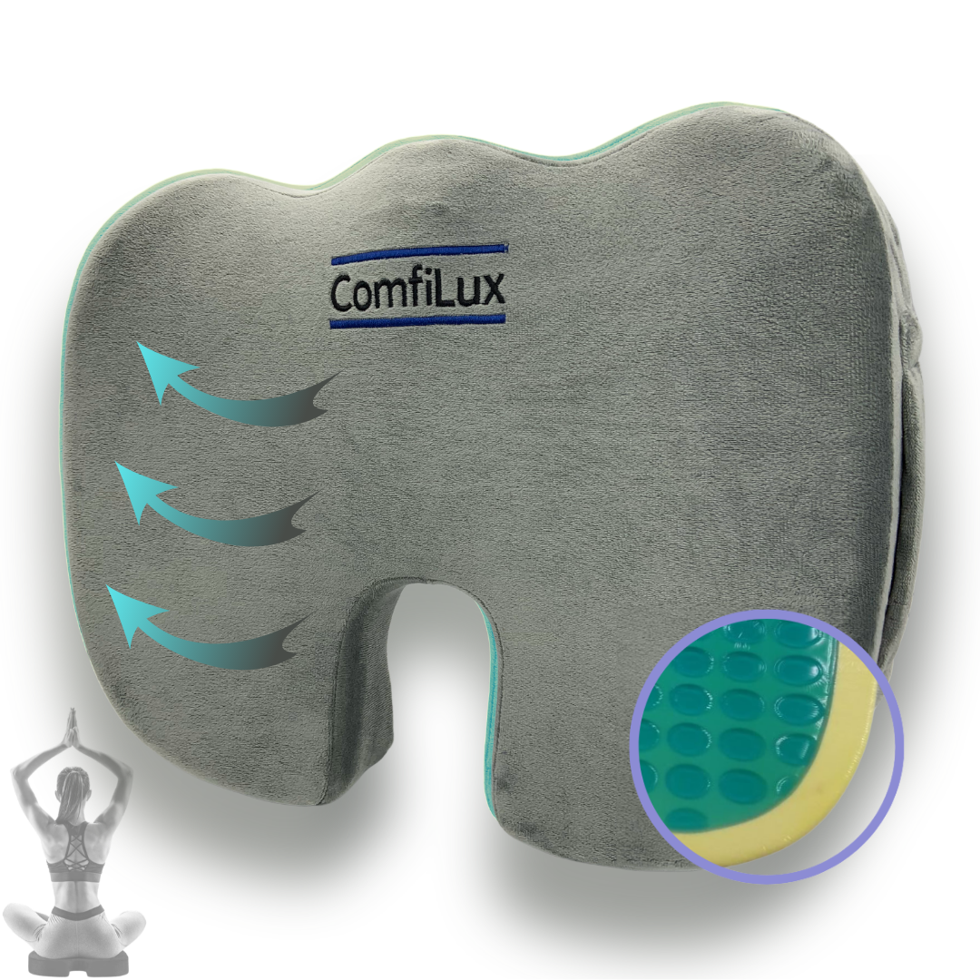 Memory Foam Car Seat Cushion - Back Pain Relief Melbourne Australia