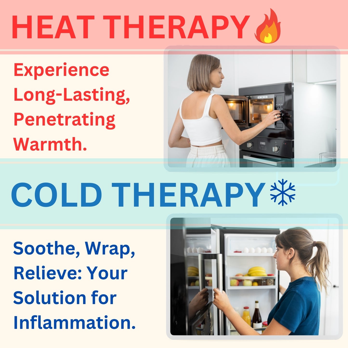 heat wrap with heat and cold therapy