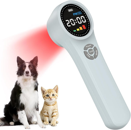 Infrared, Handheld Cold 𝐋ight - Pet Red Light 𝐓herapy Device