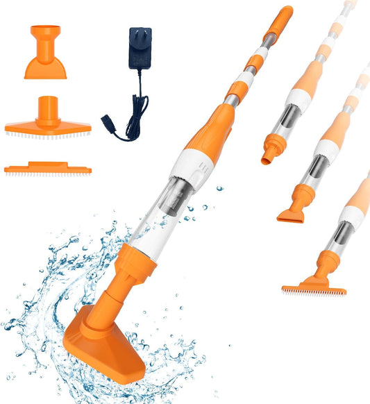 Cordless Pool & Spa Vacuum 3-in-1: For Small Pools, Hot Tubs, Spas