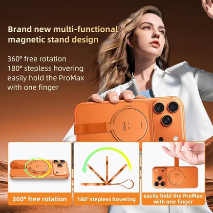 T6 AI Translator Device for Business, Travel and Learning (Orange)