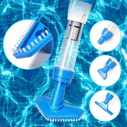 3-in-1 Cordless Pool & Spa Vacuum: Cleanup Solution for Small Pools, Hot Tubs, Spas